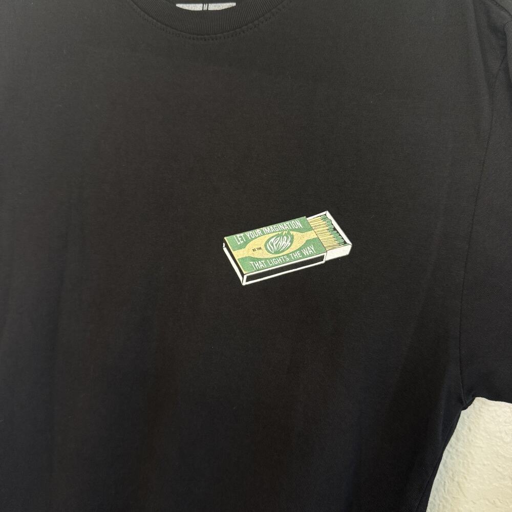 Paper Planes Shirt Mens Medium Matchbook Spark Flame Graphic Tee Tshirt Jay Z - Picture 6 of 13